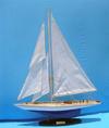 48008 Handcrafted Model Yacht - Enterprise