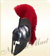 Corinthian Helmet With Red Plum