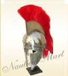 Corinthian Helmet With Orange Plum