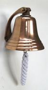 al1844b Aluminum Ship Bell Antique Brass