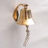 br1844a Solid Brass Bracket Bell, Engraved