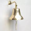 br1844f Solid Brass Bracket Bell, Engraved