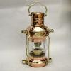 co1524 Ship's Light, Anchor Lamp, Copper & Brass, With Oil Lamp