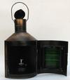 ir15271 Iron starboard (green) Ship Lantern with Oil Lamp