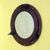 ir4861 Porthole Mirror Antique Finished - Iron
