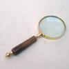 MR4812 Handheld Magnifying 9½"X4"Glass, Bone Handle