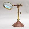 MR4818B Magnifying 9½" Glass, Wooden Handle, Wooden Stand