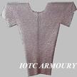 IR80723B BUTTED CHAINMAIL SHIRT,9MM DIAMETER FIVE-IN-ONE RINGS BY IOTC ARMOURY