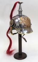 Pickle Haube German Helmet With Plume