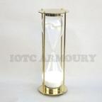 BR48642, Brass Hourglass Sand Timer, sand timer, timer, brass sand timer, hourglass sand timer, beautiful sand timer, thin sand timer, iotcarmoury, iotc