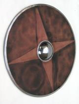  Large Wooden Buckler Shield