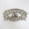 nautical brass plated sign crewa